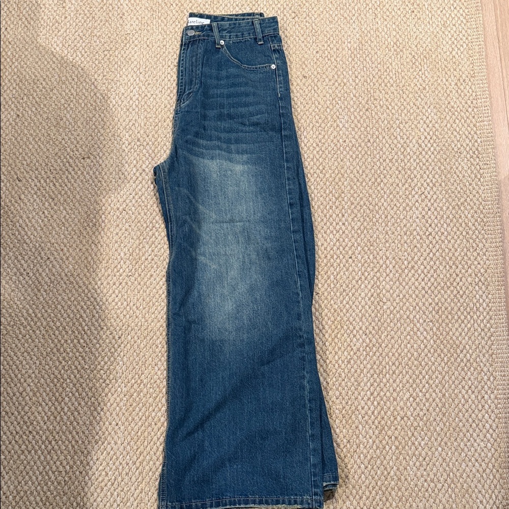 Men's Relaxed Fit Blue Jeans